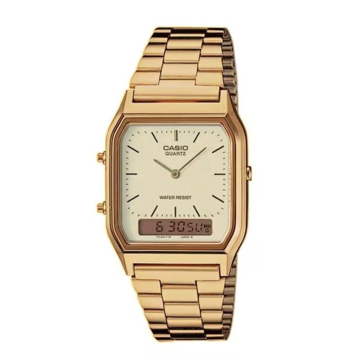 Reloj Unisex Casio COLLECTION ANA-DIGIT Dorado