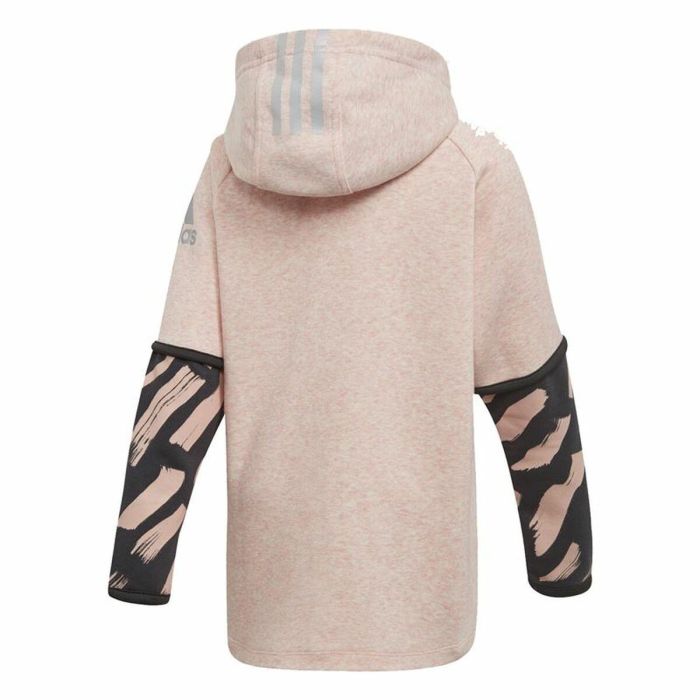 Chaqueta Infantil Adidas Cover Up Rosa claro 3 Chaqueta Infantil Adidas Cover Up Rosa claro 3