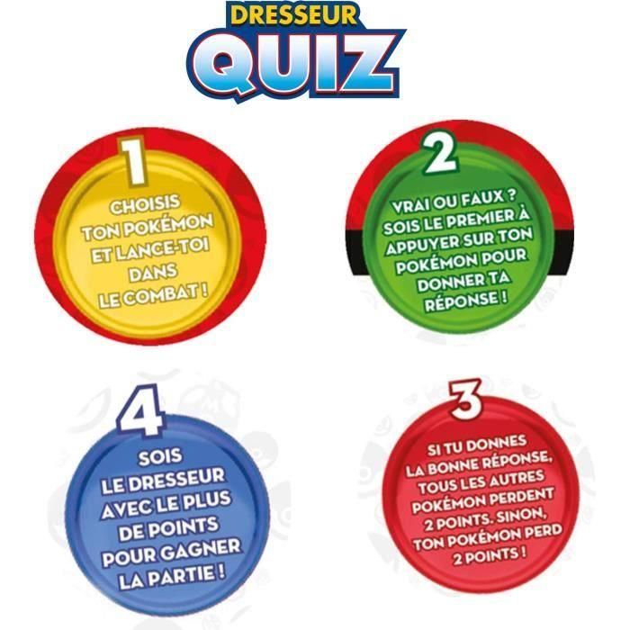 Juego electrónico interactivo BANDAI Pokémon Trainer Quiz - Habla francés 2 Juego electrónico interactivo BANDAI Pokémon Trainer Quiz - Habla francés 2