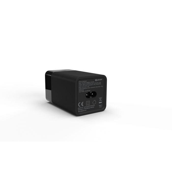eSTUFF 120W 4-port PD GaN Multi Charger - 2 USB-C + 2 USB-A Ports 4 eSTUFF 120W 4-port PD GaN Multi Charger - 2 USB-C + 2 USB-A Ports 4