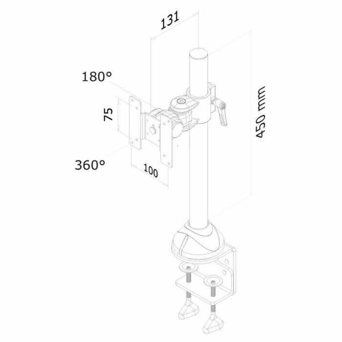 Soporte de Mesa para Pantalla Neomounts FPMA-D965 2