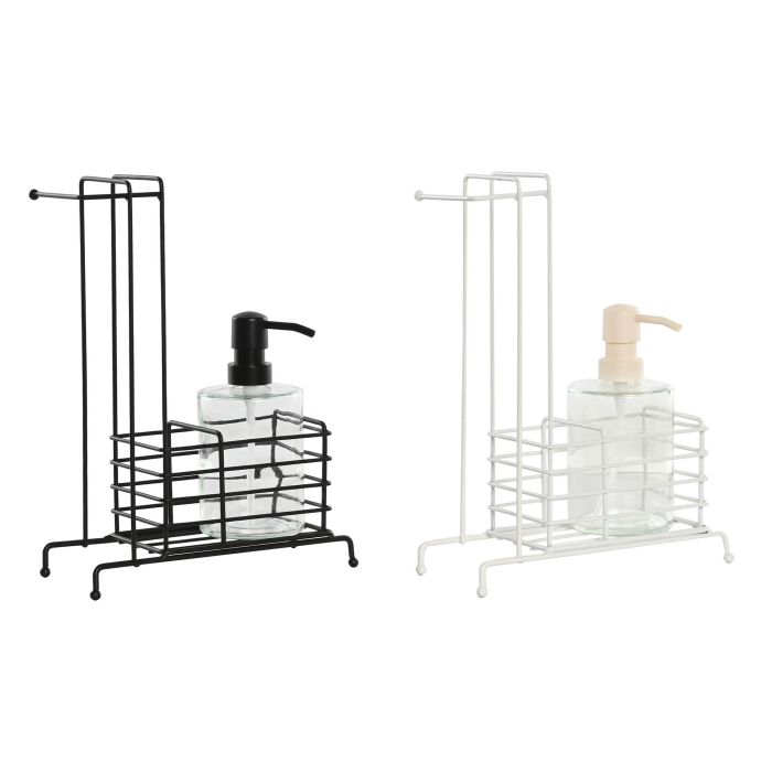 Dosificador Basicos DKD Home Decor Negro Blanco 8 x 17 x 8 cm Set de 2 (4 Unidades) Dosificador Basicos DKD Home Decor Negro Blanco 8 x 17 x 8 cm Set de 2 (4 Unidades)