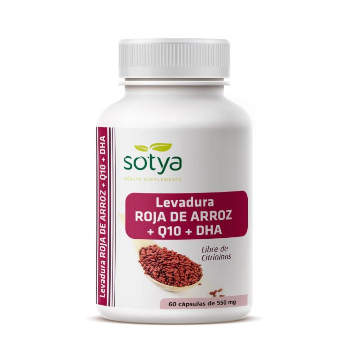 Levadura Roja De Arroz + Q10 + Dha