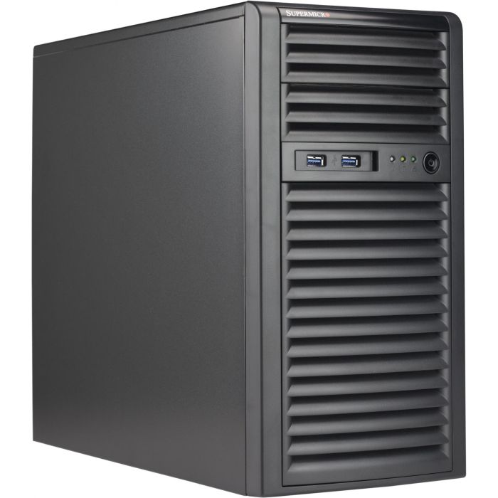 Supermicro CSE-731I-404B Servidor Mini Torre Negro micro ATX con Fuente de Alimentación 400W