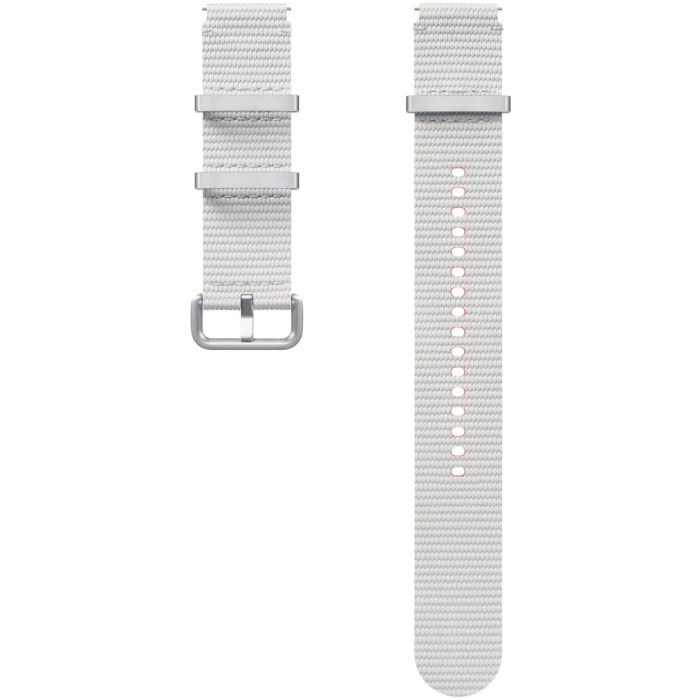 Samsung ET-SOL31. Banda Athleisure para Galaxy Watch 7 (M/L), de Nitrilo y Caucho, color Plata 0 Samsung ET-SOL31. Banda Athleisure para Galaxy Watch 7 (M/L), de Nitrilo y Caucho, color Plata 0