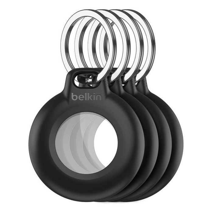 Belkin Secure Holder 4er-Pack wasserfest Apple AirTag. schwarz 0 Belkin Secure Holder 4er-Pack wasserfest Apple AirTag. schwarz 0