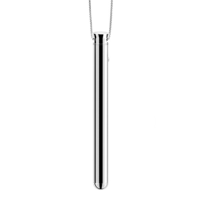 Bala Vibradora Le Wand Necklace Colgante Plateado 1 Bala Vibradora Le Wand Necklace Colgante Plateado 1