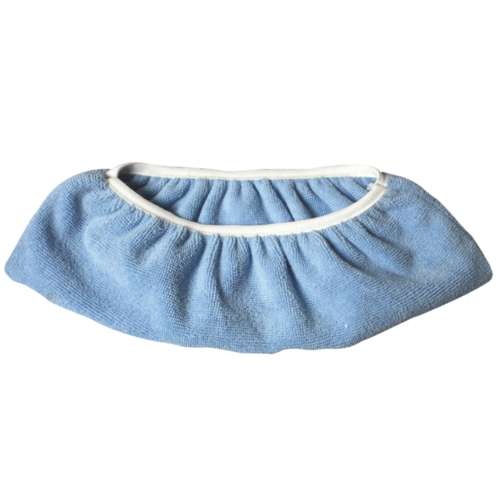 Blanca Cubre Escoba Microfibra Elástica Adaptable para Limpieza Eficiente de Superficies 11,5x35 cm 1