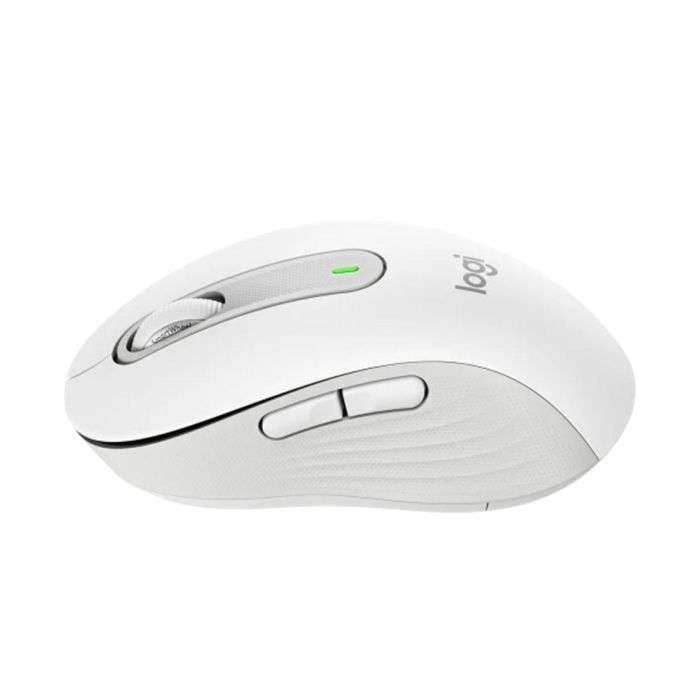 Logitech Ratón M650 Inalámbrico Óptico Wireless Diestro Blanco Crudo 3