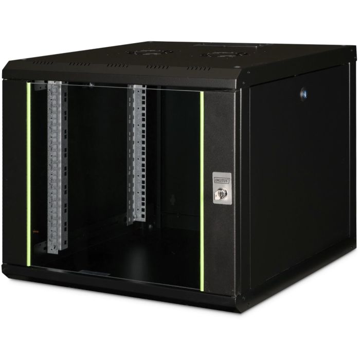 DIGITUS Wandgehäuse Unique 9HE 509x600x600mm schwarz 0 DIGITUS Wandgehäuse Unique 9HE 509x600x600mm schwarz 0