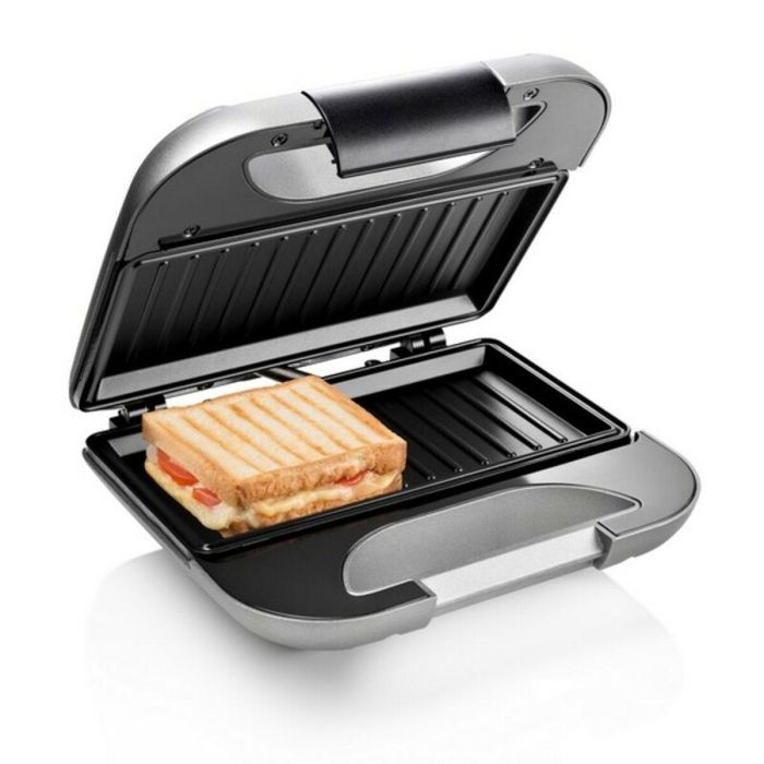 Sandwichera Grill Princess 01.127003.01.001 750 W Negro Gris