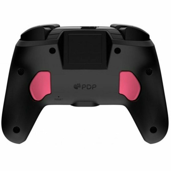 PDP 708056072674 Mando Inalámbrico Glow para Nintendo Switch y Switch OLED - Grand Prix Peach - Negro y Rosa 13