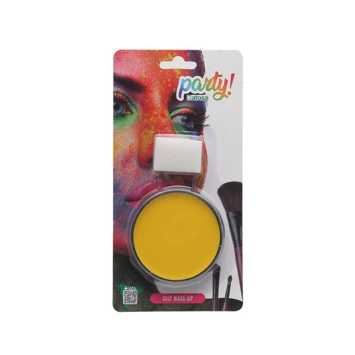 Maquillaje Cera Pintura Facial Color Amarillo para Disfraces y Festivales 0 Maquillaje Cera Pintura Facial Color Amarillo para Disfraces y Festivales 0