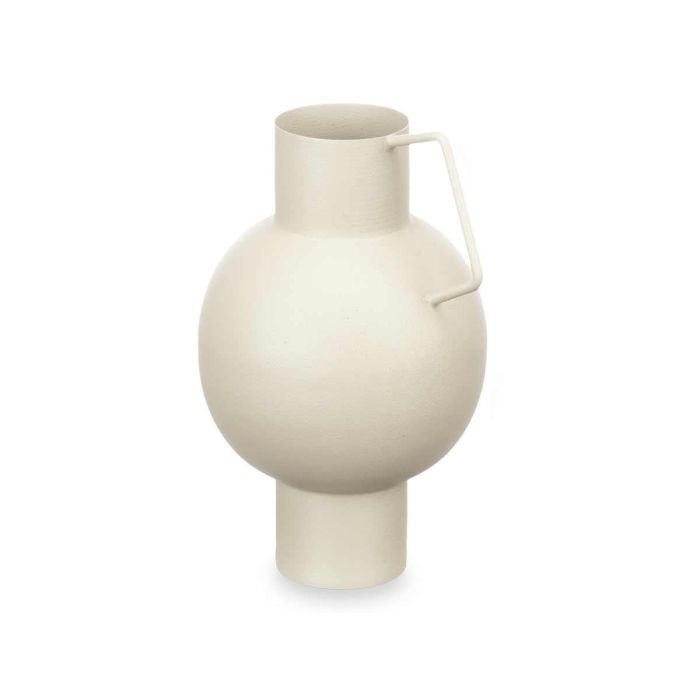 Jarron Acero Abombado Crema Pastel Giftdecor 15X23CM (6 Unidades) 1 Jarron Acero Abombado Crema Pastel Giftdecor 15X23CM (6 Unidades) 1