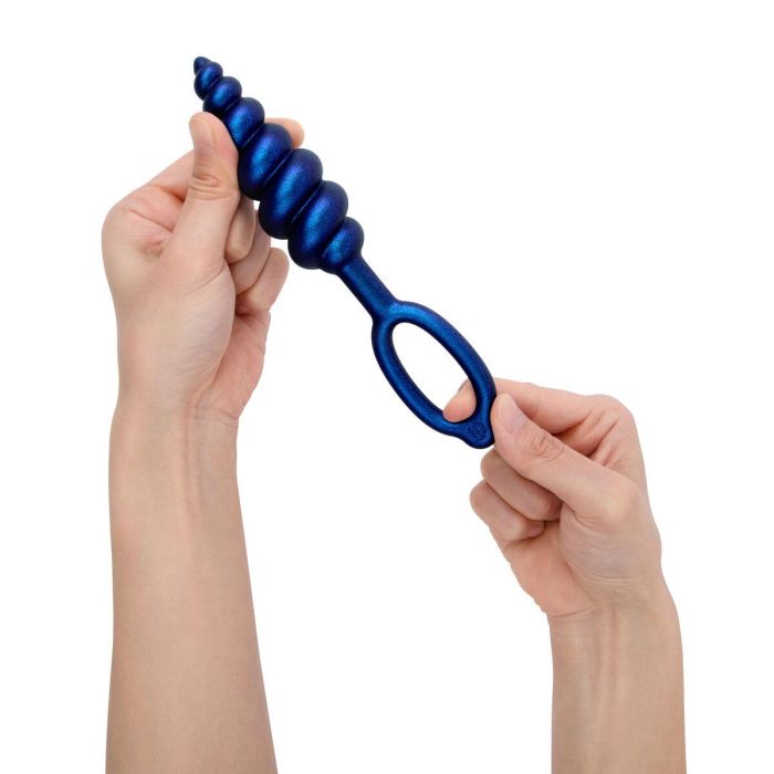 Plug Anal B-Vibe Azul 3 Piezas 9 Plug Anal B-Vibe Azul 3 Piezas 9