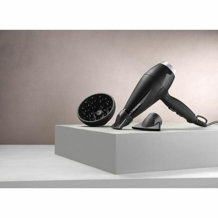 Babyliss 6710DE Secador de Pelo Profesional Turbo Pro 2100W Motor AC Iónico Antiestático con Boquillas y Difusor 5 Babyliss 6710DE Secador de Pelo Profesional Turbo Pro 2100W Motor AC Iónico Antiestático con Boquillas y Difusor 5