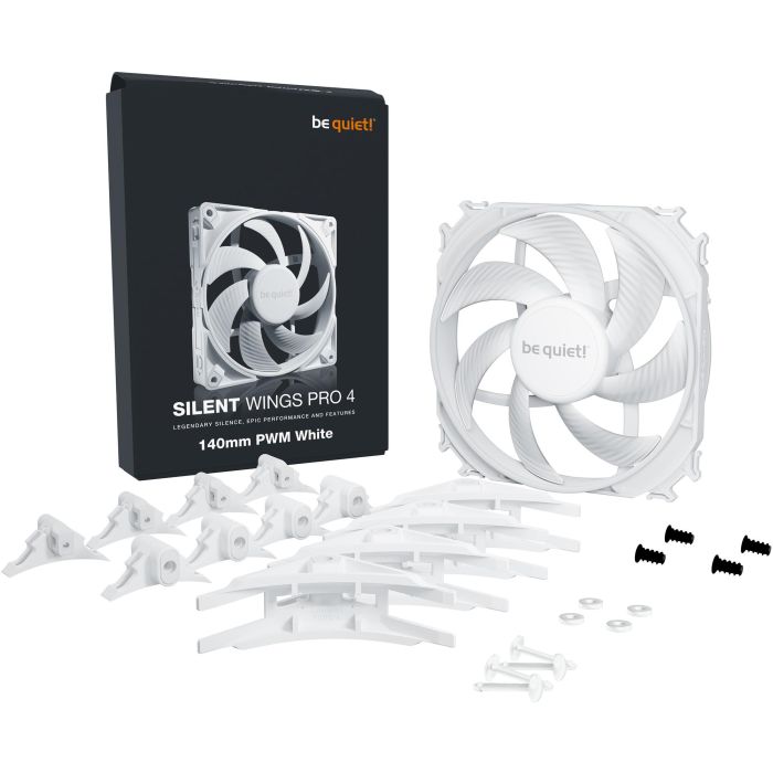 140mm be quiet! SILENT WINGS PRO 4 White PWM 4 140mm be quiet! SILENT WINGS PRO 4 White PWM 4