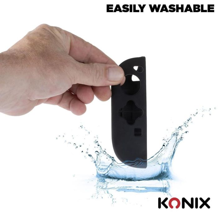 Funda Protectora KONIX Negro Gris 4 Funda Protectora KONIX Negro Gris 4