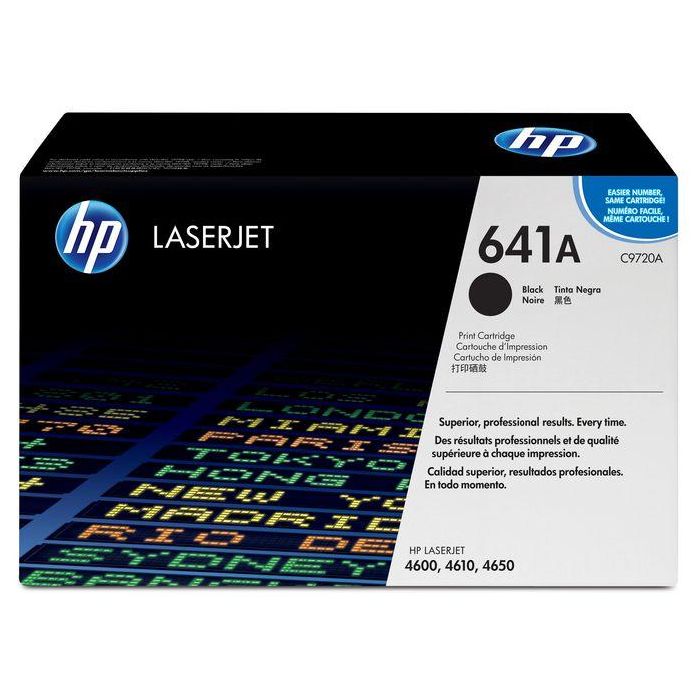 HP 641A Black Original LaserJet Toner Cartridge HP 641A Black Original LaserJet Toner Cartridge