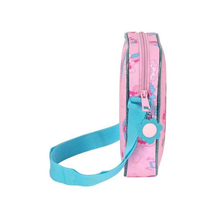 Safta Bolsito Bandolera Lol Surprise! "Glow Girl" 16x18x4 Rosa Poliester 300D 2