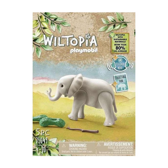 Playmobil Wiltopia Figura Elefante Joven 4 Playmobil Wiltopia Figura Elefante Joven 4