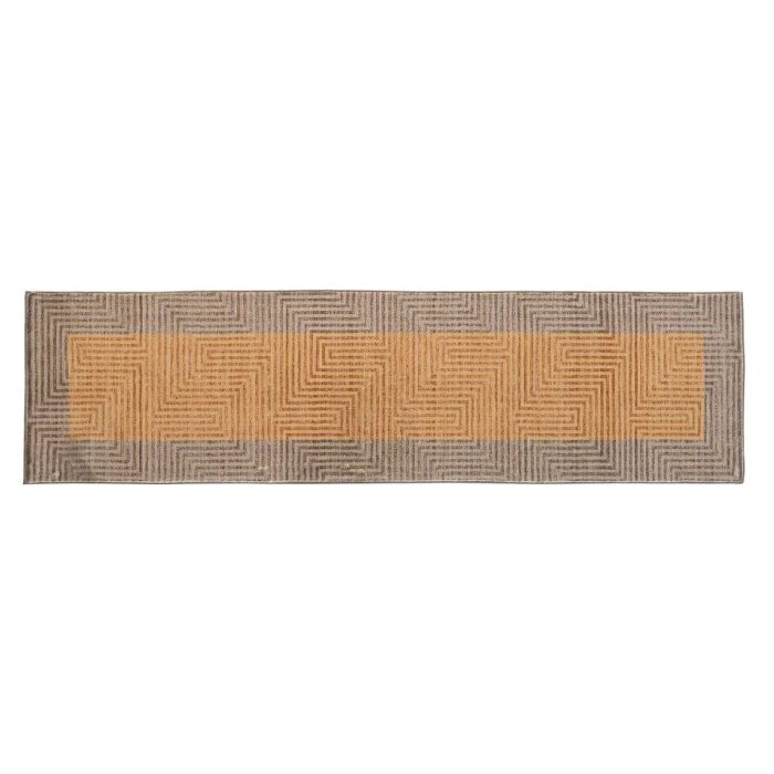 Alfombra Urban DKD Home Decor Amarillo 240 x 0.7 x 60 cm