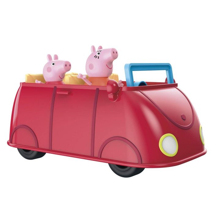 Hasbro HAS5010993868285 Peppa Pig - Peppa's Adventures Family Red Car - juguete preescolar con oraciones y efectos de sonido para 3 años+ 3 Hasbro HAS5010993868285 Peppa Pig - Peppa's Adventures Family Red Car - juguete preescolar con oraciones y efectos de sonido para 3 años+ 3