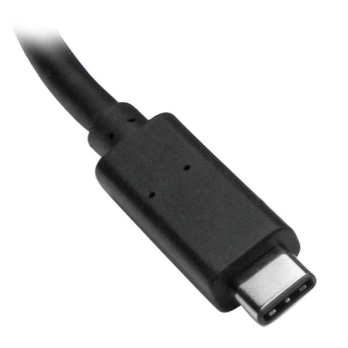 Hub USB Startech HB30C3A1GE Negro 2100 W 2 Hub USB Startech HB30C3A1GE Negro 2100 W 2