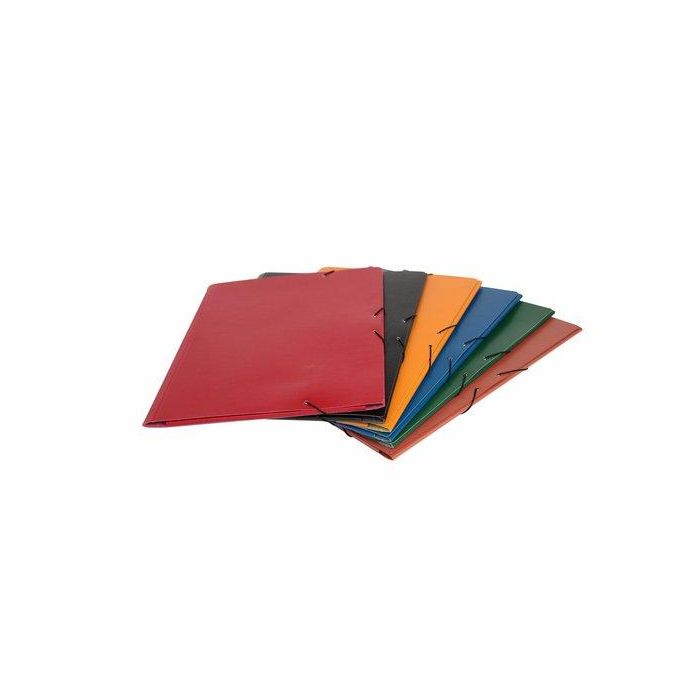 Carpeta De Dibujo Mariola Carton Gomas Y Solapas A3 Rioja/Rojo 5 unidades