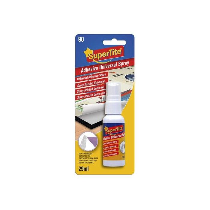 Pegamento Universal Supertite Spray 29 Ml 12 unidades