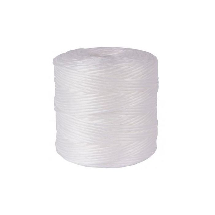Apli Bobina De Cuerda Polipropileno 400 gr Con 1 Cabo - 240 M Blanco