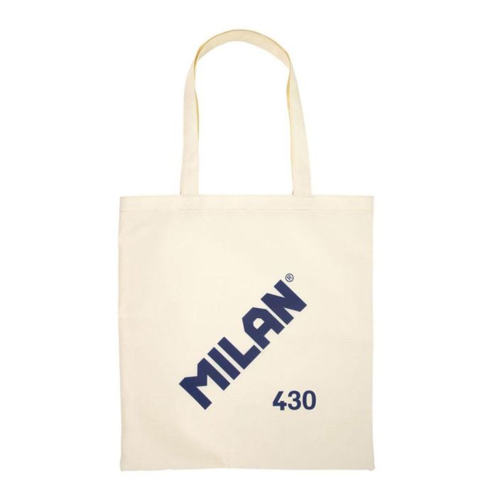 Milan Bolsa De Mano Tote Bag Since 1918 Beige