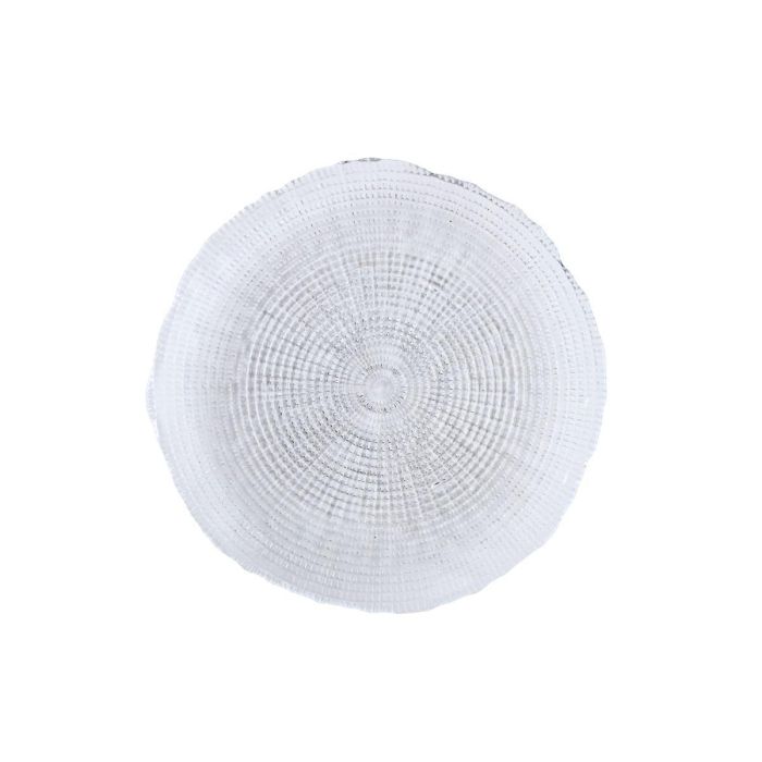 Quid Plato de Presentación Boreal de Vidrio Transparente 21 cm - Pack de 6 Unidades con Acabado Brillo - Ligero, Resistente e Higiénico