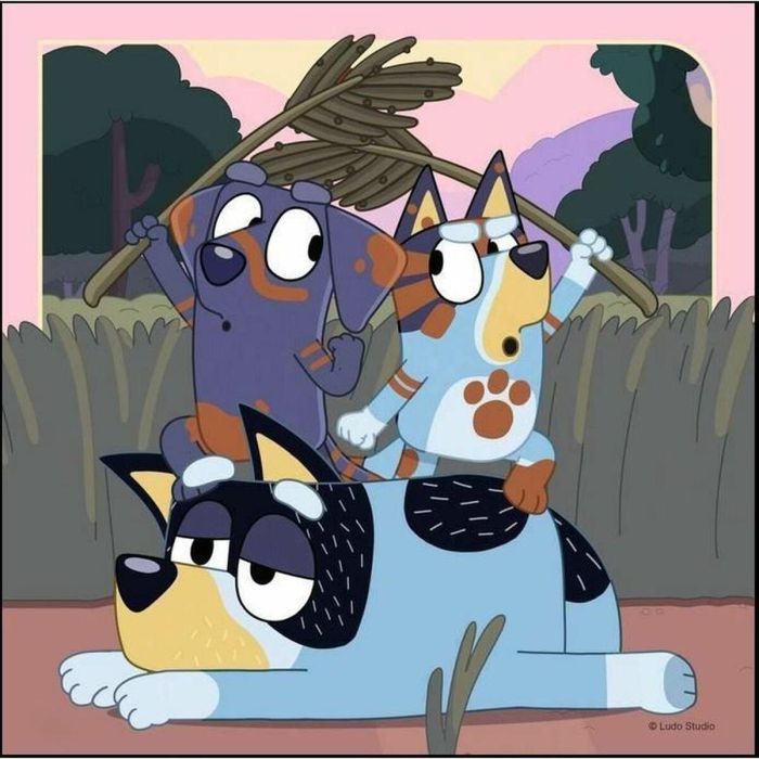 Set de 3 Puzzles Bluey Ravensburger 05685 147 Piezas 1 Set de 3 Puzzles Bluey Ravensburger 05685 147 Piezas 1