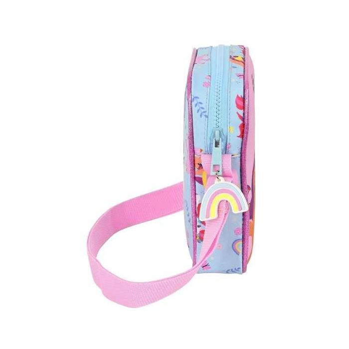 Bolso Bandolera My Little Pony Wild & free Azul Rosa 16 x 18 x 4 cm 2 Bolso Bandolera My Little Pony Wild & free Azul Rosa 16 x 18 x 4 cm 2
