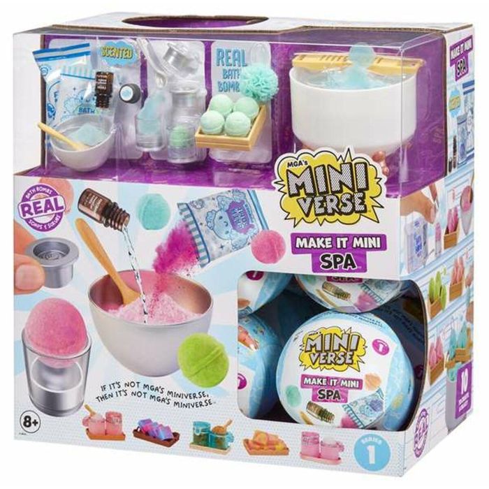 Bola sorpresa miniverse - make it mini spa. mini artículos de spa reales y con aroma. 9 cm - modelos surtidos 2 Bola sorpresa miniverse - make it mini spa. mini artículos de spa reales y con aroma. 9 cm - modelos surtidos 2