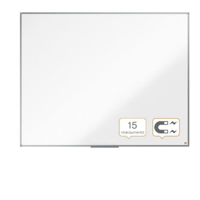 Pizarra magnética Nobo Essence Blanco Acero 150 x 120 cm 1