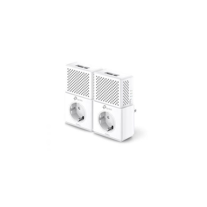 KIT DE ADAPTADORES PLC/ POWERLINE TP-LINK TL-PA7020P KIT - PACK 2 UNIDADES - 1000MBPS - 300M - 2*RJ45 GIGABIT - TOMA SCHUKO - PLUG AND PLAY 1 KIT DE ADAPTADORES PLC/ POWERLINE TP-LINK TL-PA7020P KIT - PACK 2 UNIDADES - 1000MBPS - 300M - 2*RJ45 GIGABIT - TOMA SCHUKO - PLUG AND PLAY 1