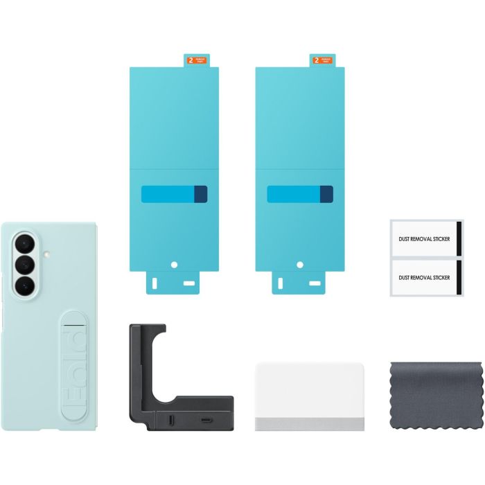 Samsung Silicone Case fr Galaxy Fold7 Light Cyan 4