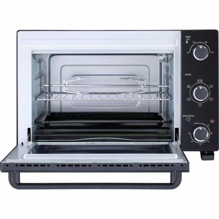 CONTINENTAL EDISON CEMF35B4 - Mini horno eléctrico 35L negro - 1500W - Asador, Circulación natural 1 CONTINENTAL EDISON CEMF35B4 - Mini horno eléctrico 35L negro - 1500W - Asador, Circulación natural 1