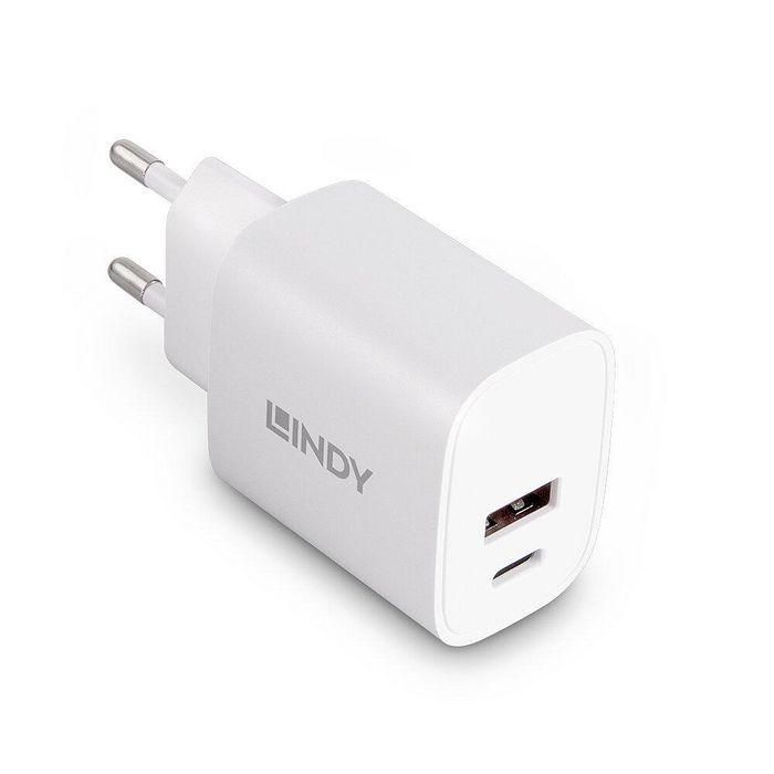 Lindy Cargador USB 20W Tipo A y C 2