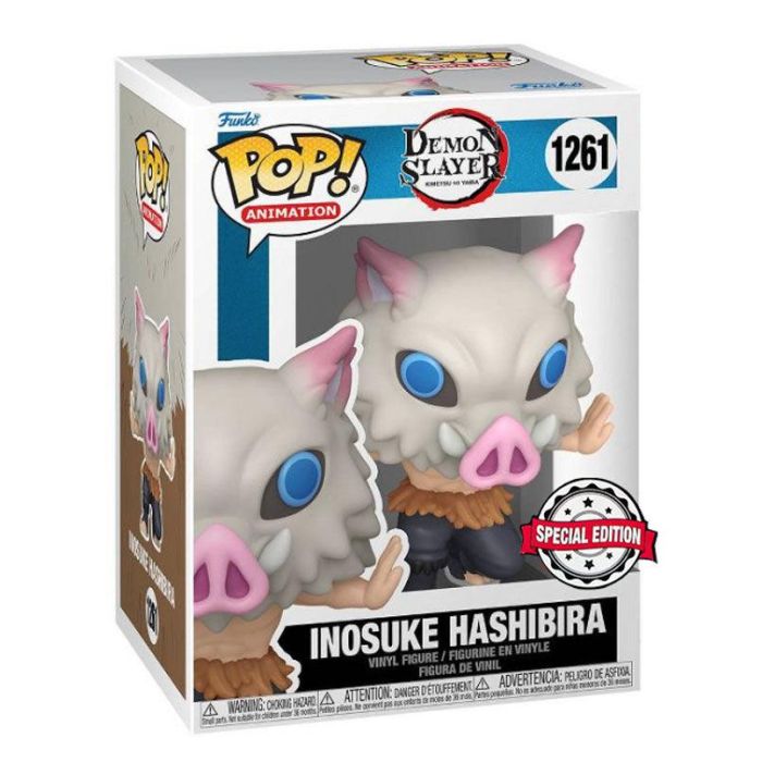 Funko Pop Demon Slayer: Inosuke - Figura de Vinilo de 9cm 1 Funko Pop Demon Slayer: Inosuke - Figura de Vinilo de 9cm 1