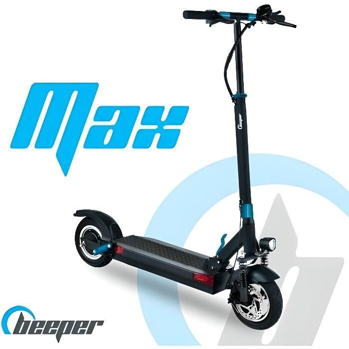Patinete eléctrico - BEEPER - MAX FX10-G2-26 - 500W - 10 pulgadas - Adulto - 48V - 26Ah Patinete eléctrico - BEEPER - MAX FX10-G2-26 - 500W - 10 pulgadas - Adulto - 48V - 26Ah