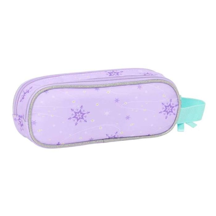Portatodo Doble Frozen Spirit Lila 21 x 8 x 6 cm 1