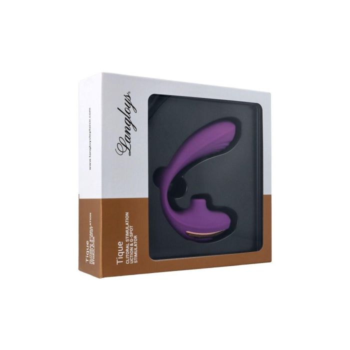 Succionador de Clítoris Langloys TICKET Morado 2