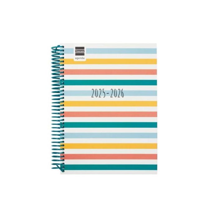 Agenda Escolar 2025-2026 Diva 4º 155X212 1Dia Pagina Colors+ Finocam 536160526
