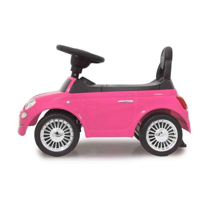 Ociotrends Correpasillos Fiat 500 Rosa 61x38.30x28 cm con Luces y Sonidos 4