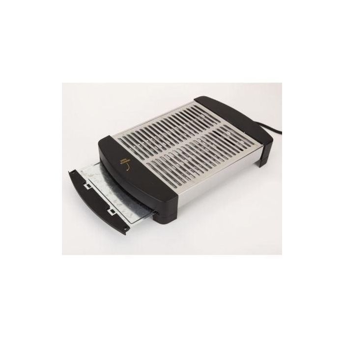 TOSTADOR DE PAN HORIZONTAL JATA TT589NG - 550W - MUEBLE Y PARRILLA EN ACERO INOX - 4 BARRAS DE CUARZO - TOSTADO HOMOGÉNEO 1