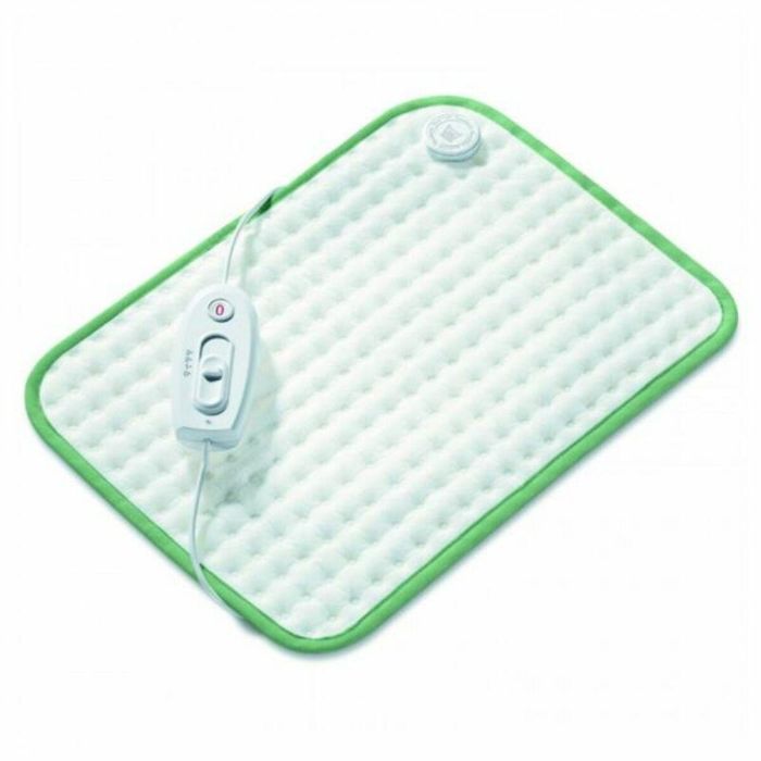 Beurer Almohadilla Eléctrica de Tacto Suave con Control de Temperatura, 33x44 cm