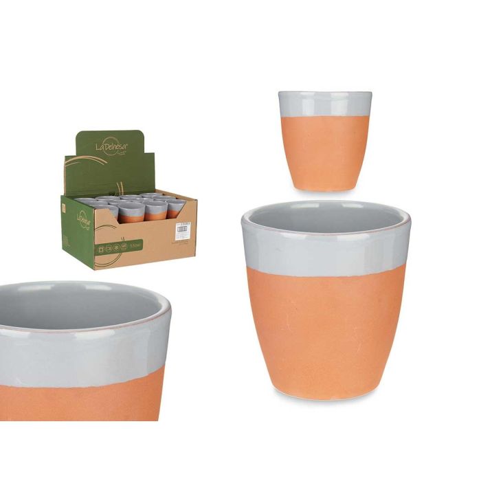 Vaso Barro 330Ml Gris La Dehesa 9X9CM (24 Unidades) Vaso Barro 330Ml Gris La Dehesa 9X9CM (24 Unidades)